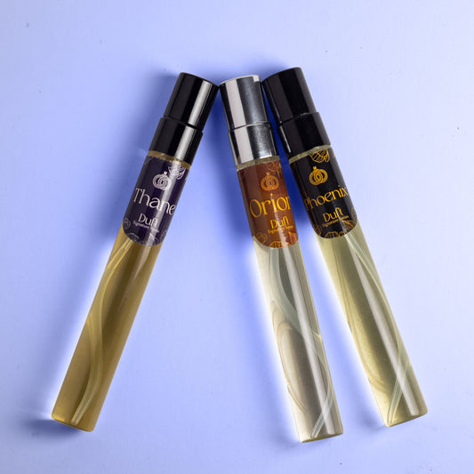 Set of 3 10ml Male Perfumes