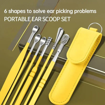 Stainless Steel Ear Pick and Ear Wax Removal Tool Kit